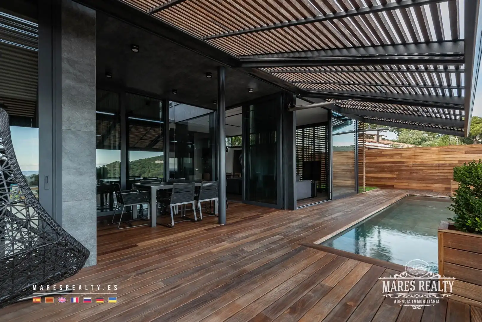 Terrassa de Casa o xalet en venda en Lloret de Mar amb Aire condicionat, Calefacció i Jardí privat