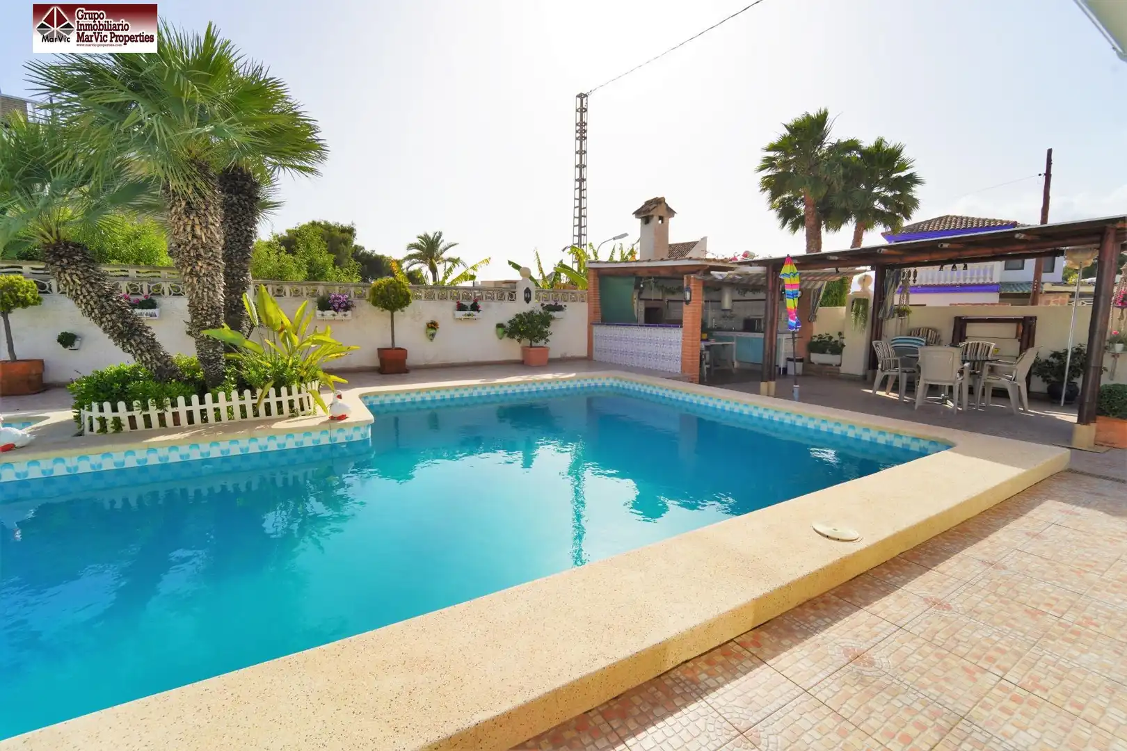 Piscina de Casa o chalet en venta en Benidorm con Calefacción, Jardín privado y Terraza