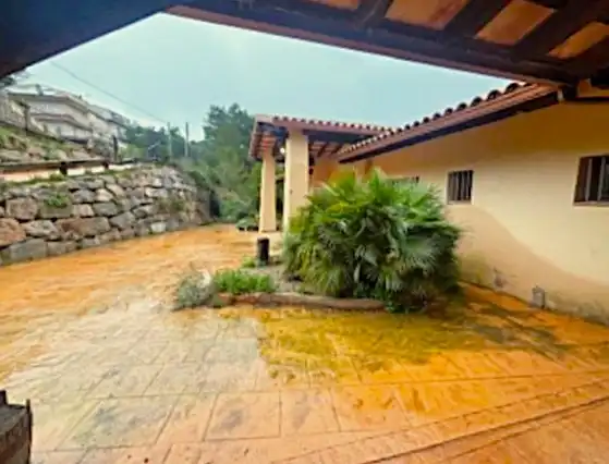 Vista exterior de Casa o chalet en venta en Olesa de Bonesvalls con Jardín privado, Terraza y Trastero