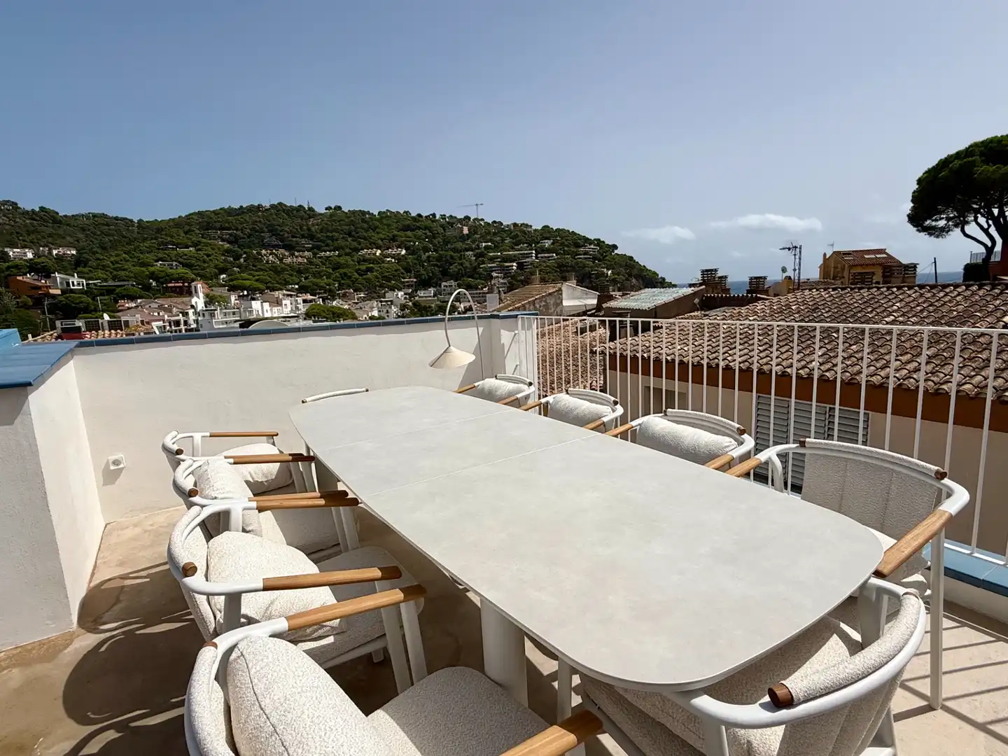 Terrasse von Einfamilien-Reihenhaus zum Verkauf in Palafrugell mit Klimaanlage, Möbliert und Balkon