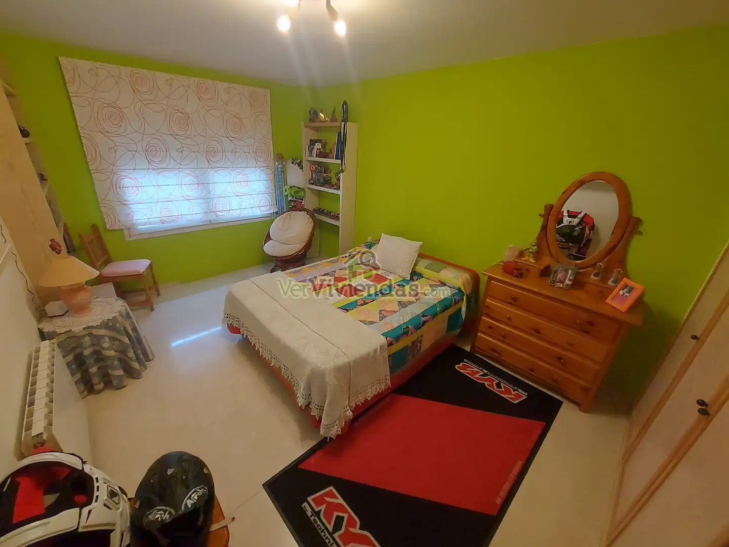 Habitación de Casa adosada en venta en Sant Llorenç d'Hortons con Aire acondicionado, Calefacción y Jardín privado