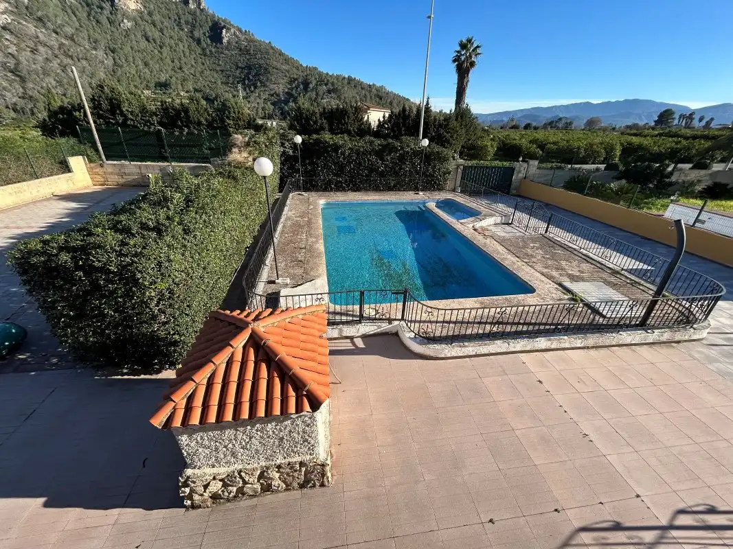 Piscina de Casa o xalet en venda en Gandia amb Aire condicionat, Jardí privat i Terrassa