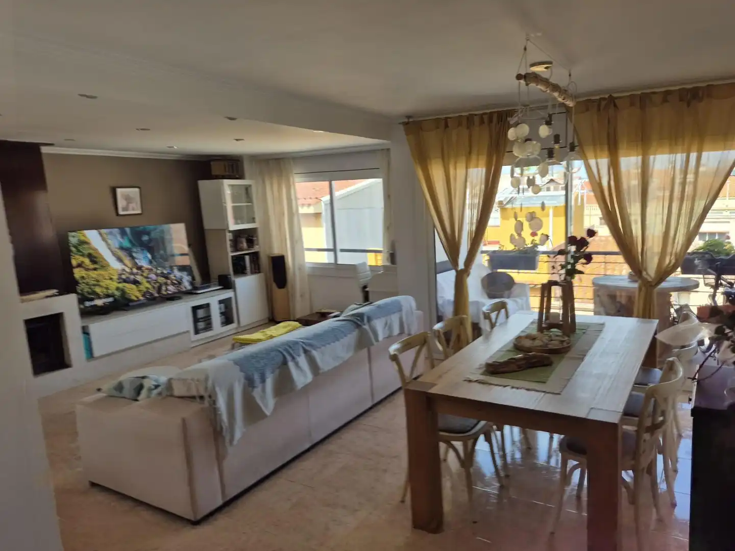 Sala de estar de Dúplex en venta en Malgrat de Mar con Terraza y Balcón