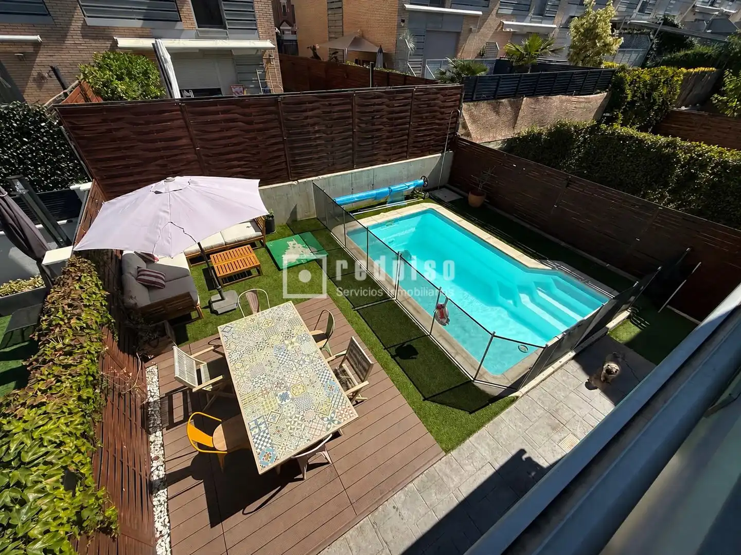 Swimming pool of Houses for sale in Paracuellos de Jarama  with Air Conditioner, Heating and Private garden
