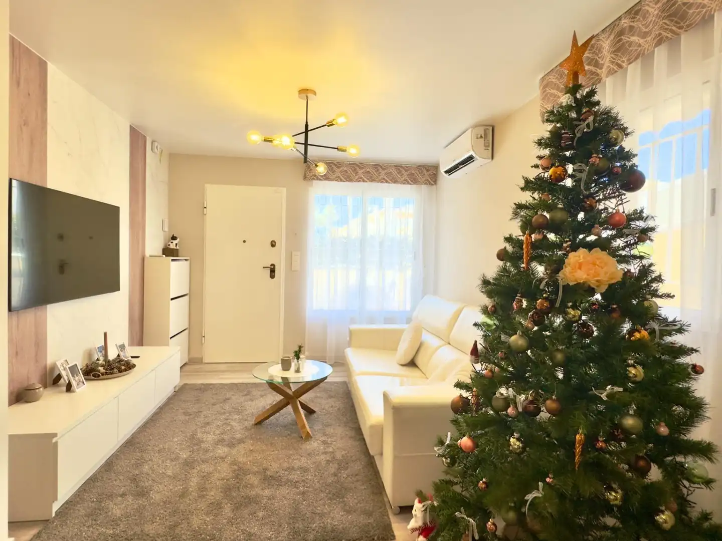 Sala de estar de Casa adosada en venta en Rojales