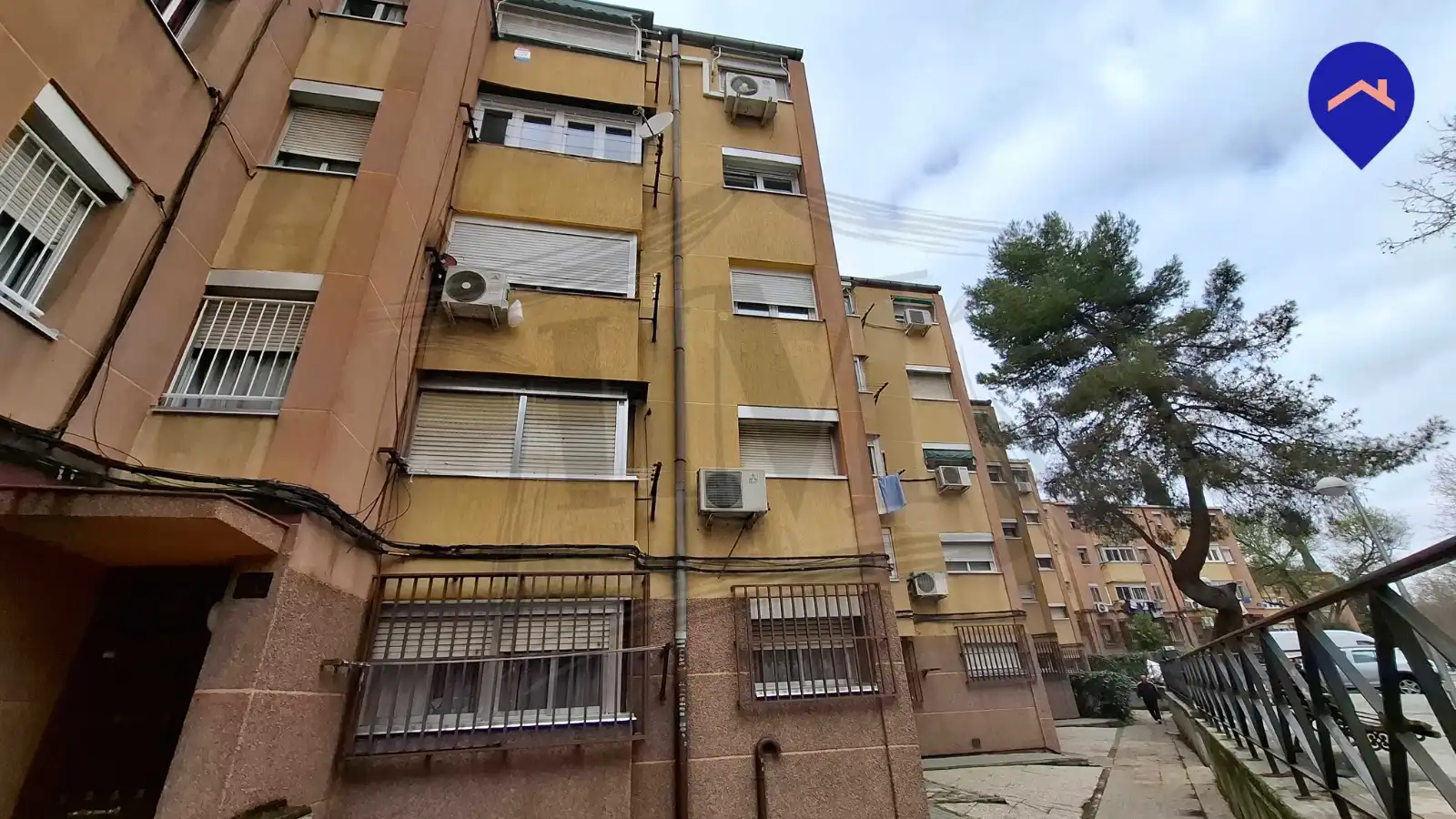 Vista exterior de Pis en venda en Madrid amb Aire condicionat, Calefacció i Parquet