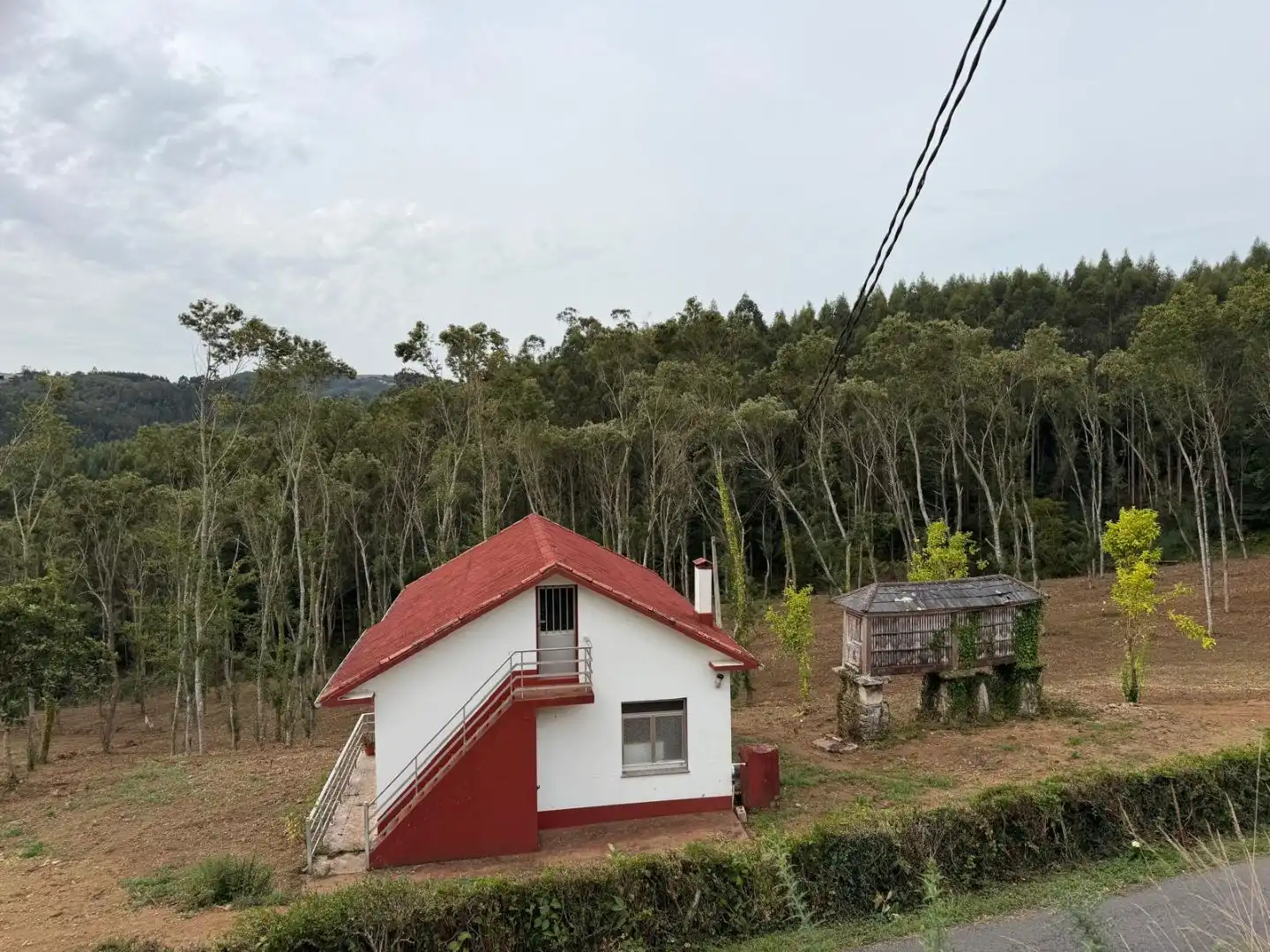 Vista exterior de Casa o chalet en venta en As Somozas 