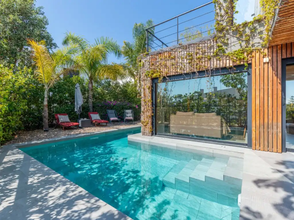 Schwimmbecken von Haus oder Chalet zum Verkauf in Sant Joan d'Alacant mit Klimaanlage, Terrasse und Schwimmbad