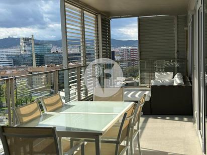 Terrace of Flat for sale in  Barcelona Capital  with Air Conditioner, Terrace and Swimming Pool