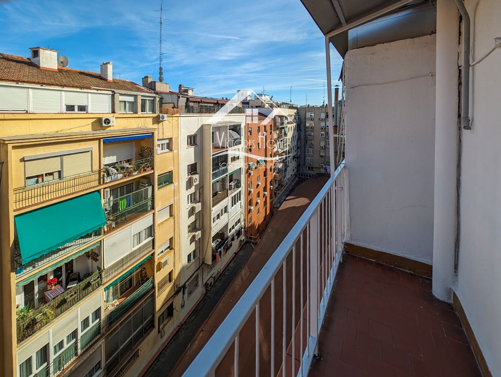 Vista exterior de Pis de lloguer en  Madrid Capital amb Calefacció, Parquet i Terrassa