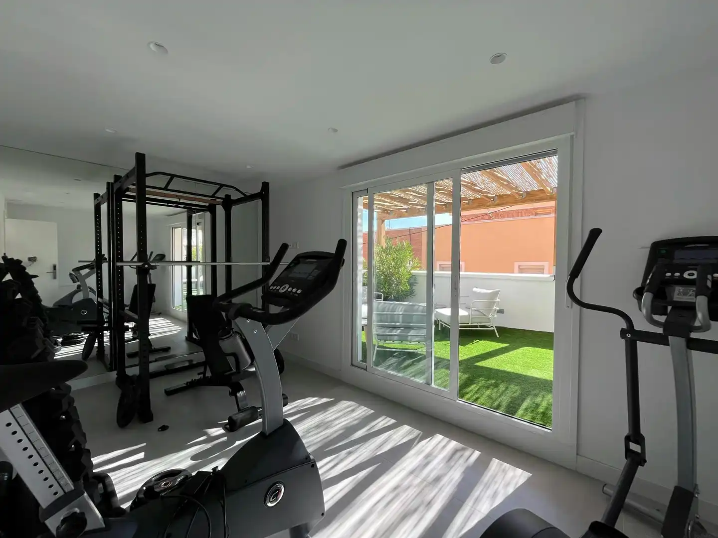 Terrace of Flat for rent in Madrid  with Air Conditioner, Heating and Furnished