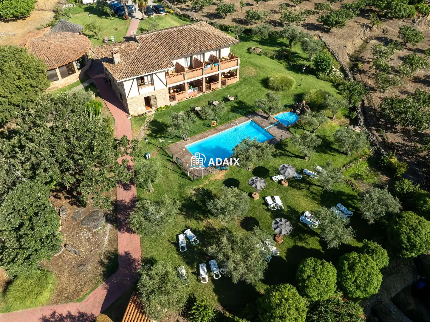 Jardín de Casa o chalet en venta en Losar de la Vera con Aire acondicionado, Calefacción y Terraza