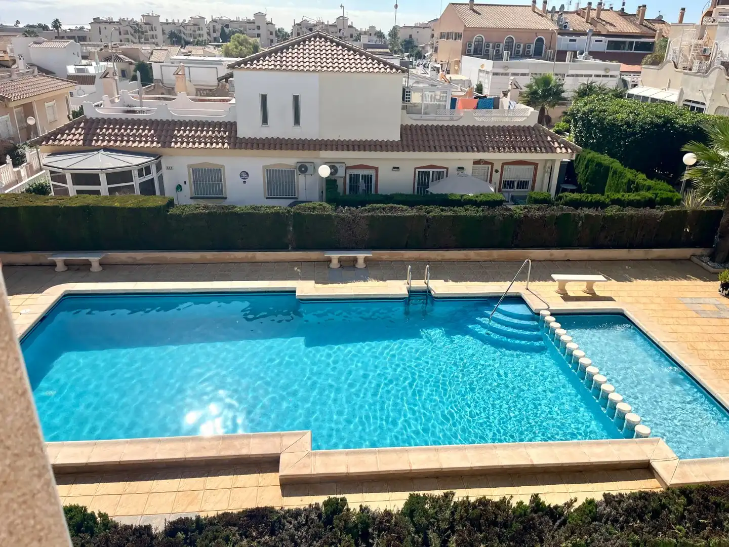 Swimming pool of Houses for sale in Orihuela Costa