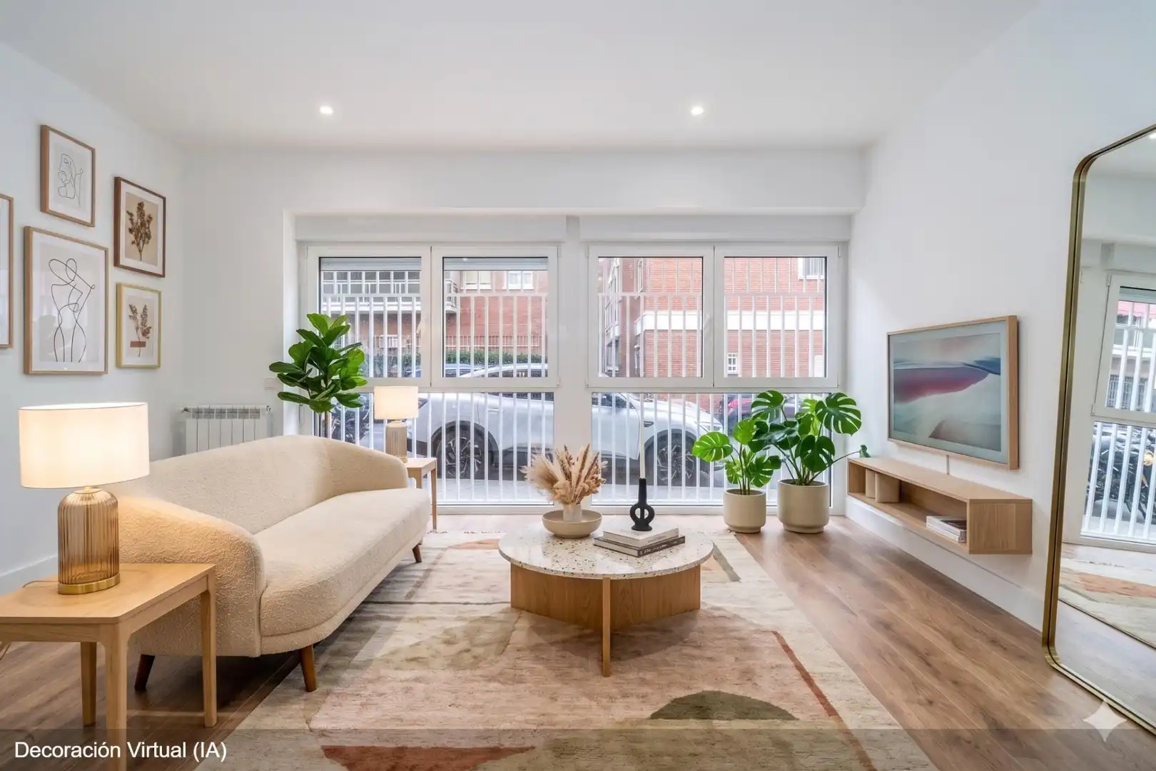 Living room of Ground floor for sale in Madrid  with Heating