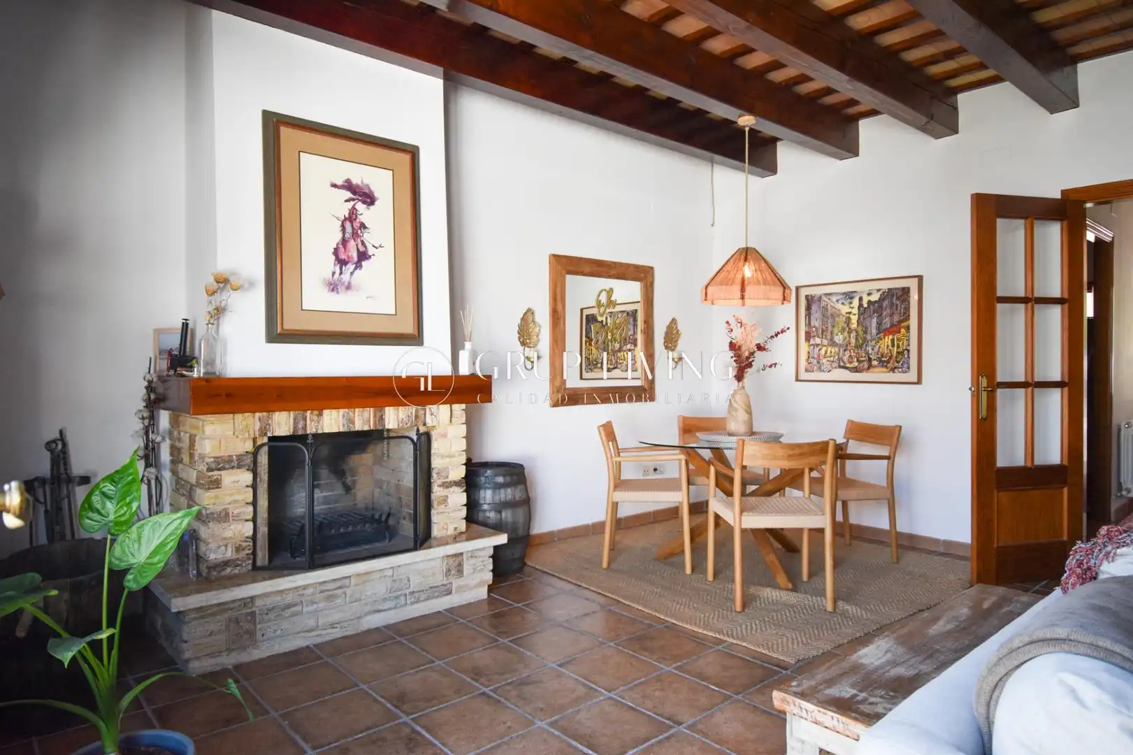 Menjador de Casa o xalet de lloguer en Sant Pere de Ribes amb Jardí privat i Terrassa