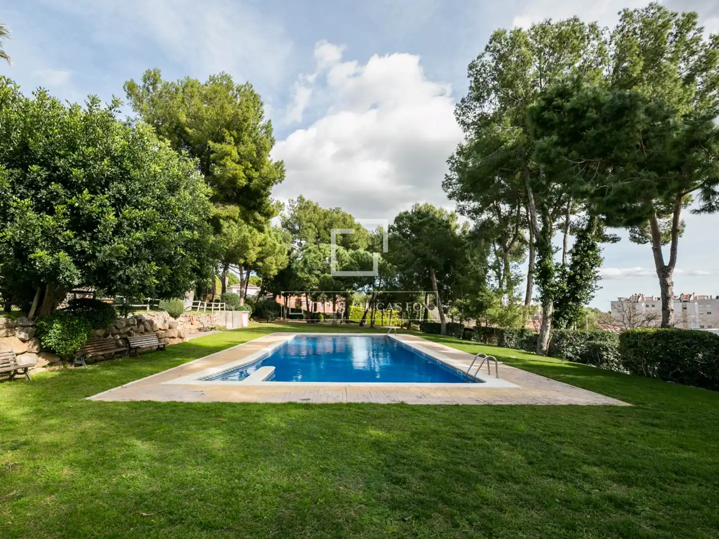 Garden of Houses for rent in Castelldefels  with Air Conditioner, Private garden and Terrace
