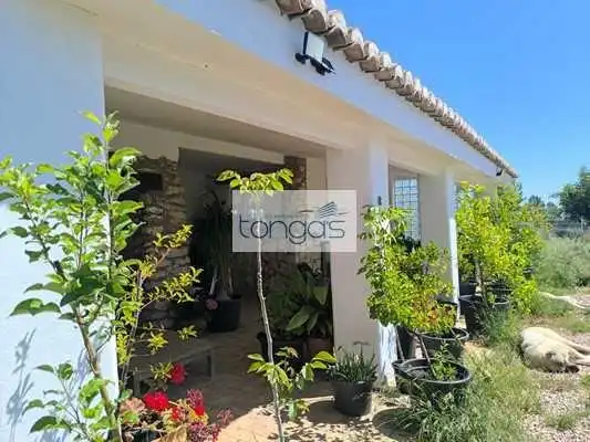 Vista exterior de Casa o xalet en venda en Chella amb Jardí privat