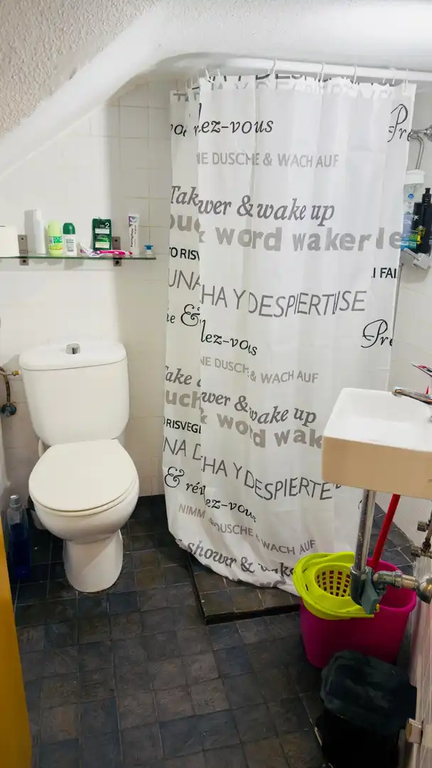 Badezimmer von Erdgeschoss zum Verkauf in Murcia mit Klimaanlage und Möbliert