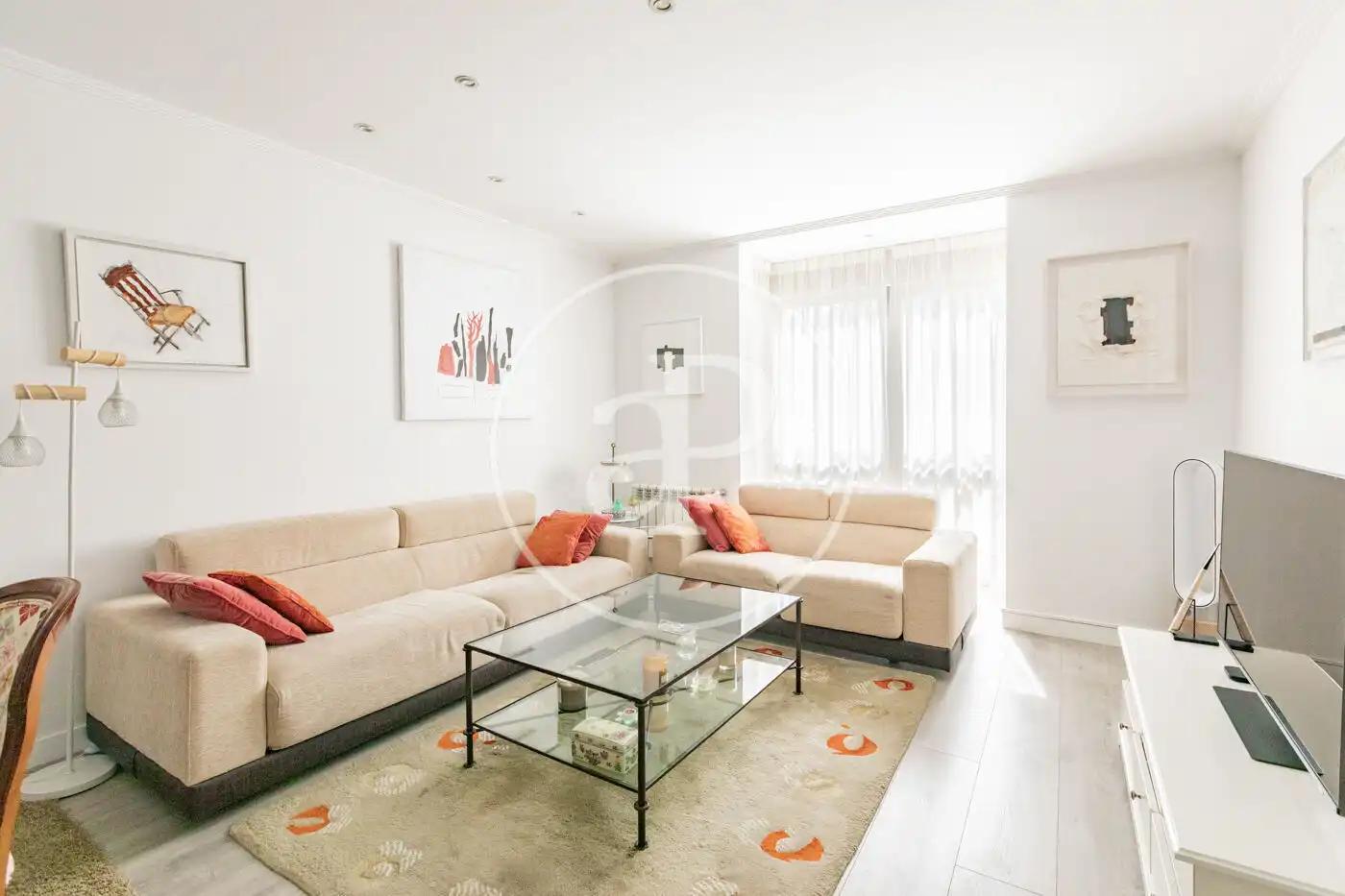 Sala de estar de Piso en venta en Madrid con Aire acondicionado, Calefacción y Terraza