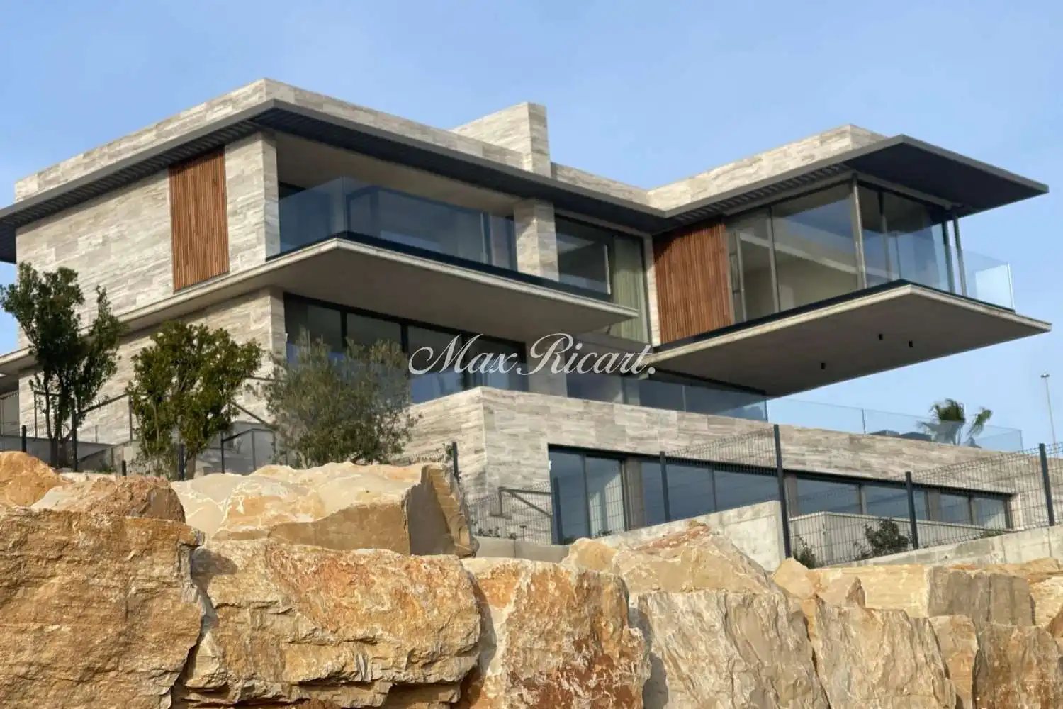Vista exterior de Casa o xalet de lloguer en Sitges amb Aire condicionat, Calefacció i Terrassa
