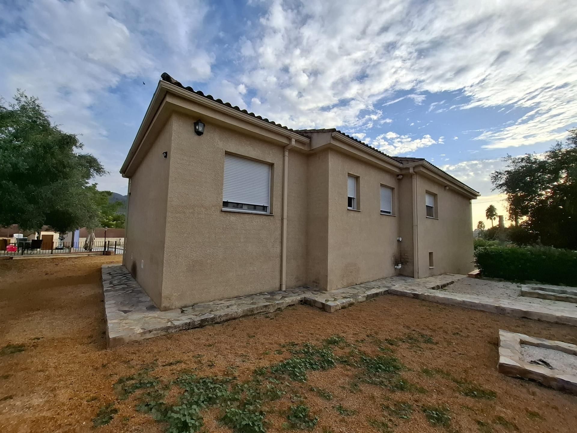 Exterior view of House or chalet for sale in Ontinyent  with Heating and Private garden