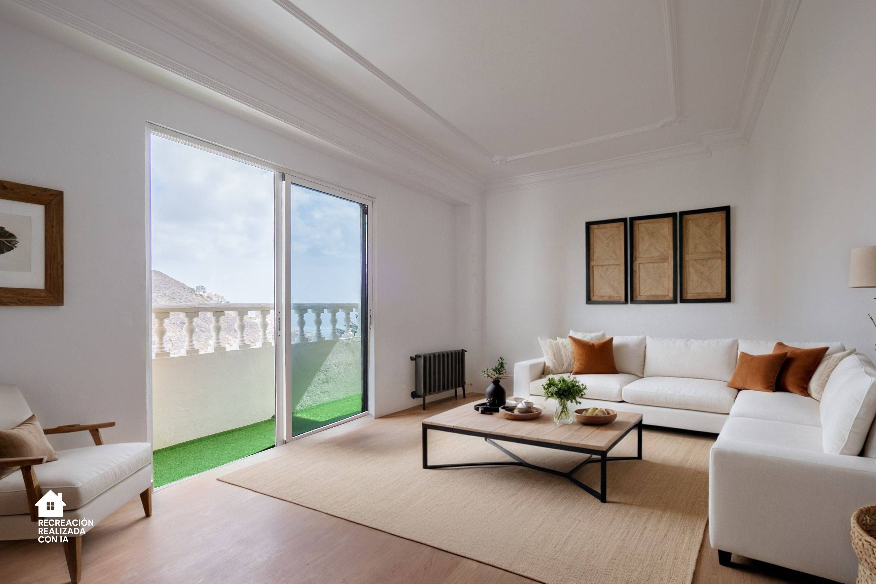 Living room of Flat for sale in Las Palmas de Gran Canaria  with Balcony