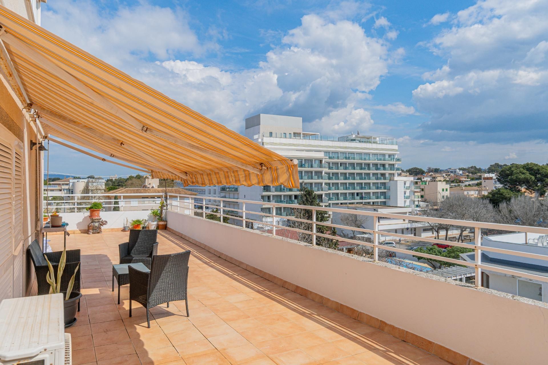 Terrace of Attic for sale in  Palma de Mallorca  with Air Conditioner, Heating and Parquet flooring