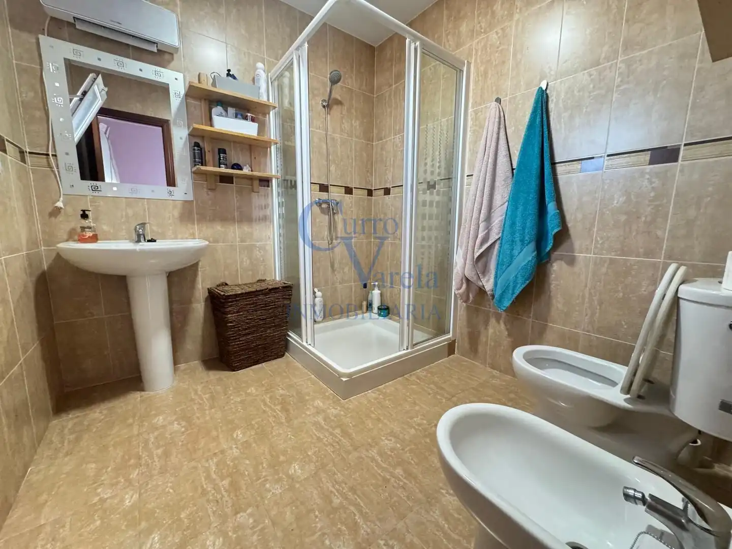 Baño de Casa adosada en venta en Los Molares con Aire acondicionado, Calefacción y Trastero