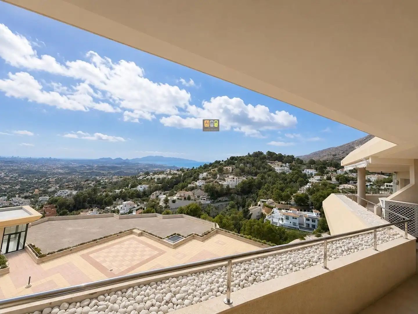 Terrassa de Apartament en venda en Altea amb Aire condicionat, Calefacció i Jardí privat