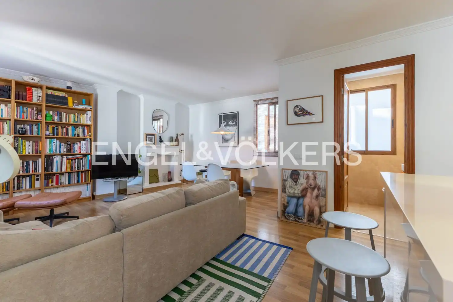 Sala d'estar de Pis en venda en Valencia amb Calefacció, Parquet i Balcó
