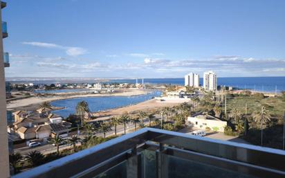 Bedroom of Flat for sale in La Manga del Mar Menor  with Air Conditioner, Private garden and Terrace