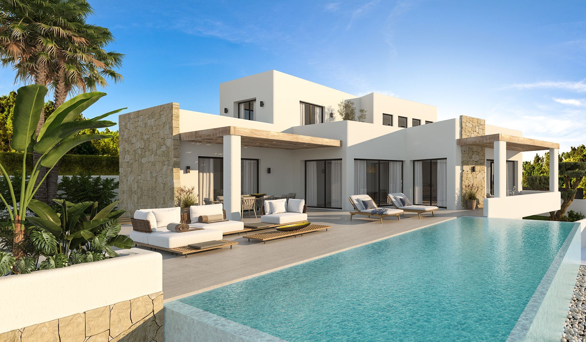 Piscina de Casa o chalet en venta en Dénia con Aire acondicionado, Terraza y Piscina