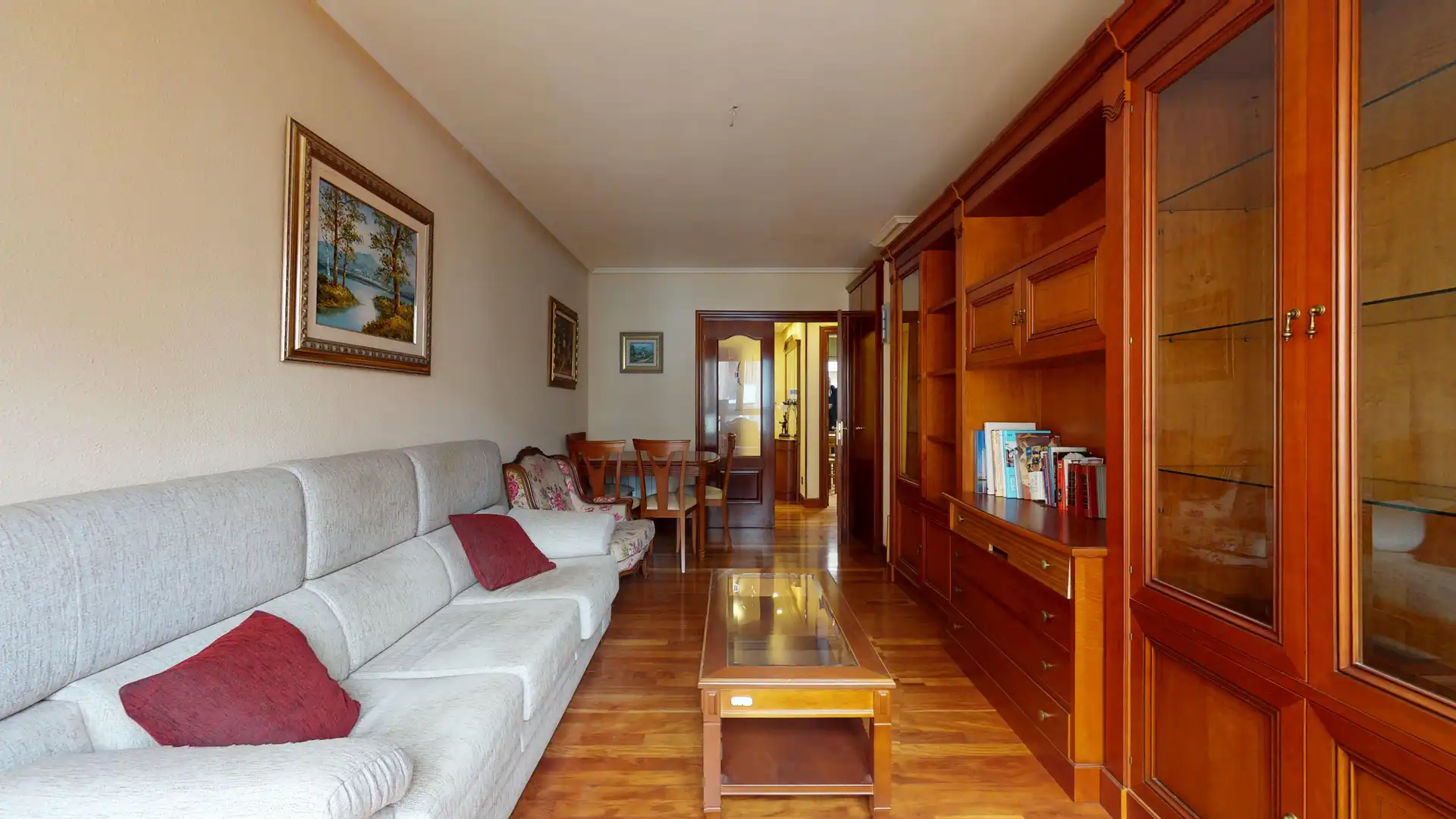 Wohnzimmer von Wohnung zum Verkauf in Barakaldo  mit Heizung und Balkon