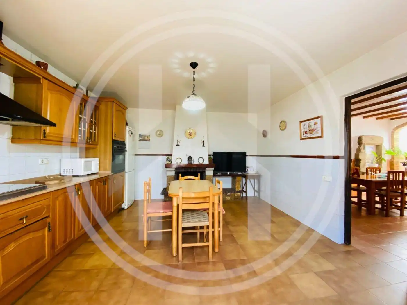 Cocina de Casa o chalet en venta en Cardedeu con Calefacción, Jardín privado y Terraza
