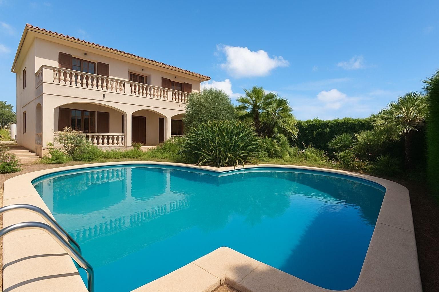 Piscina de Casa o xalet en venda en Son Servera amb Aire condicionat, Calefacció i Jardí privat