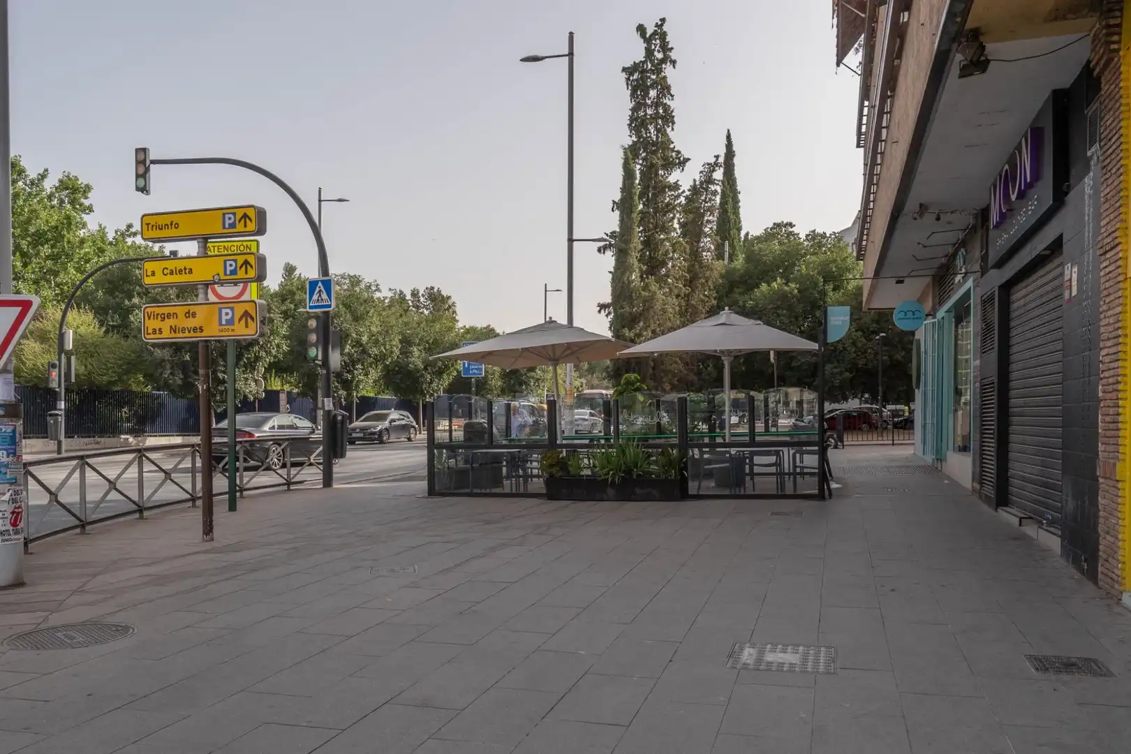 Exterior view of Flat for share in Granada  with Heating and Furnished