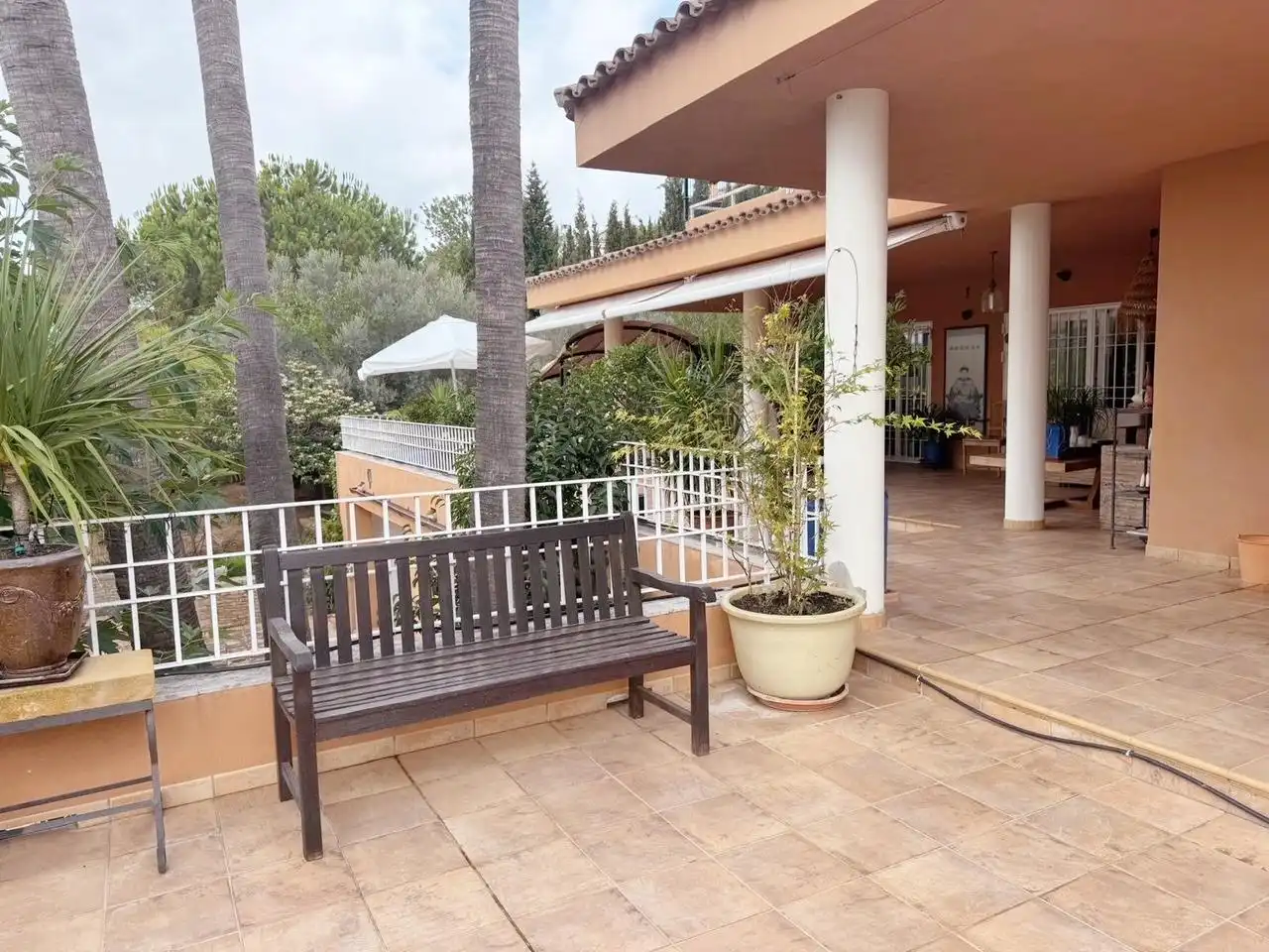 Terrassa de Casa o xalet en venda en Borriol amb Aire condicionat, Jardí privat i Terrassa