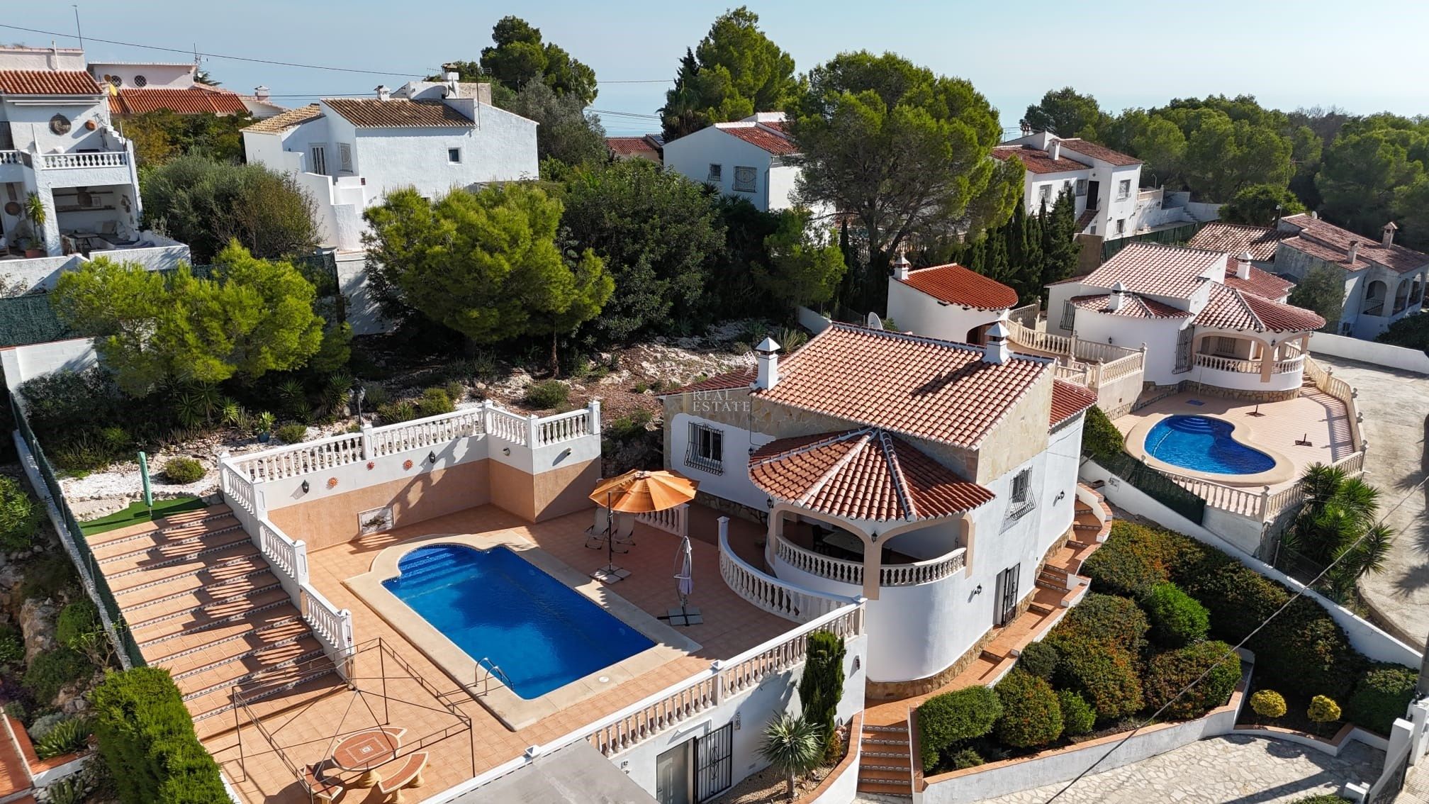 Exterior view of House or chalet for sale in La Font d'en Carròs  with Air Conditioner, Heating and Terrace