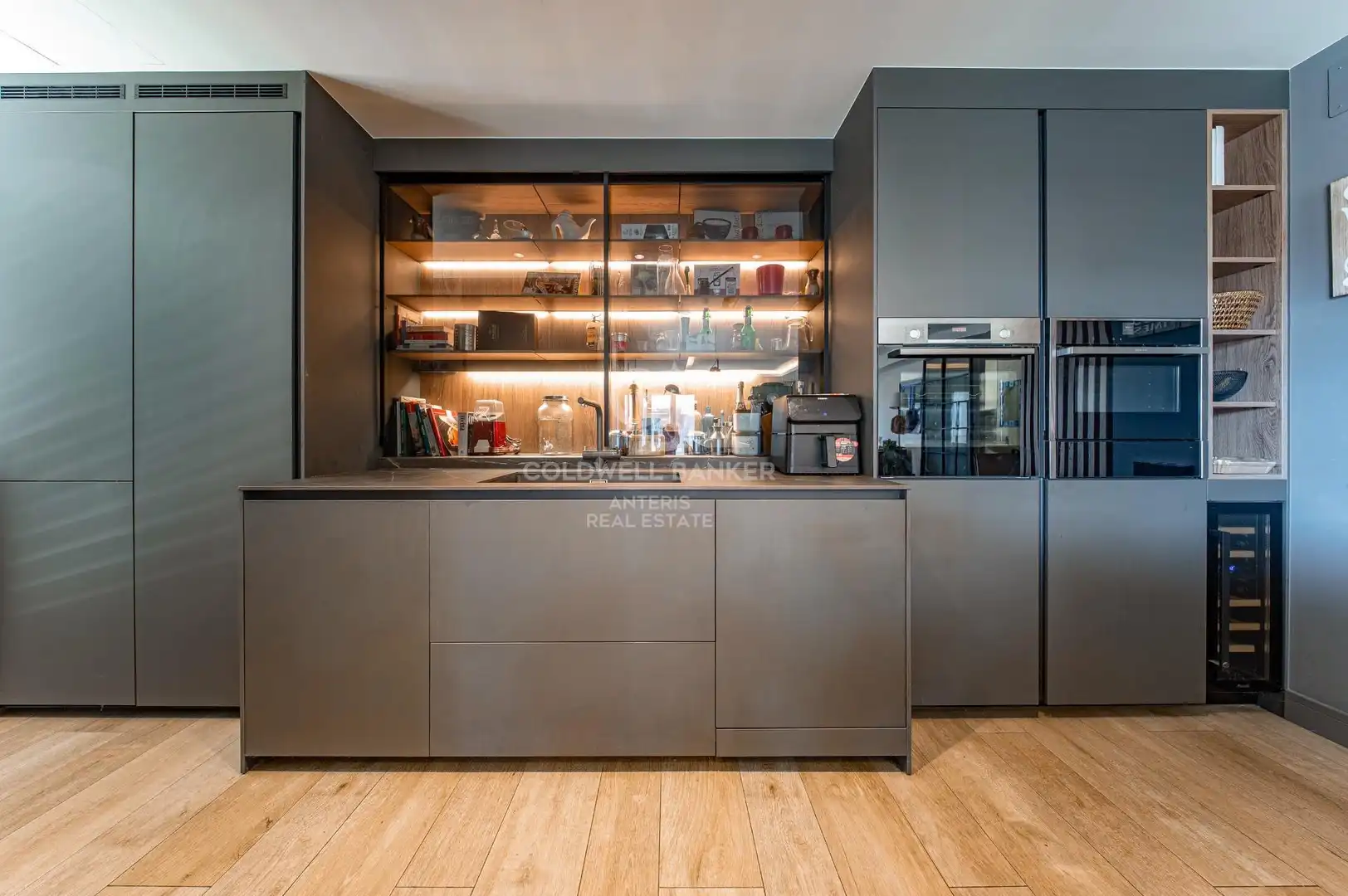 Kitchen of Attic for sale in Badalona  with Air Conditioner, Heating and Terrace