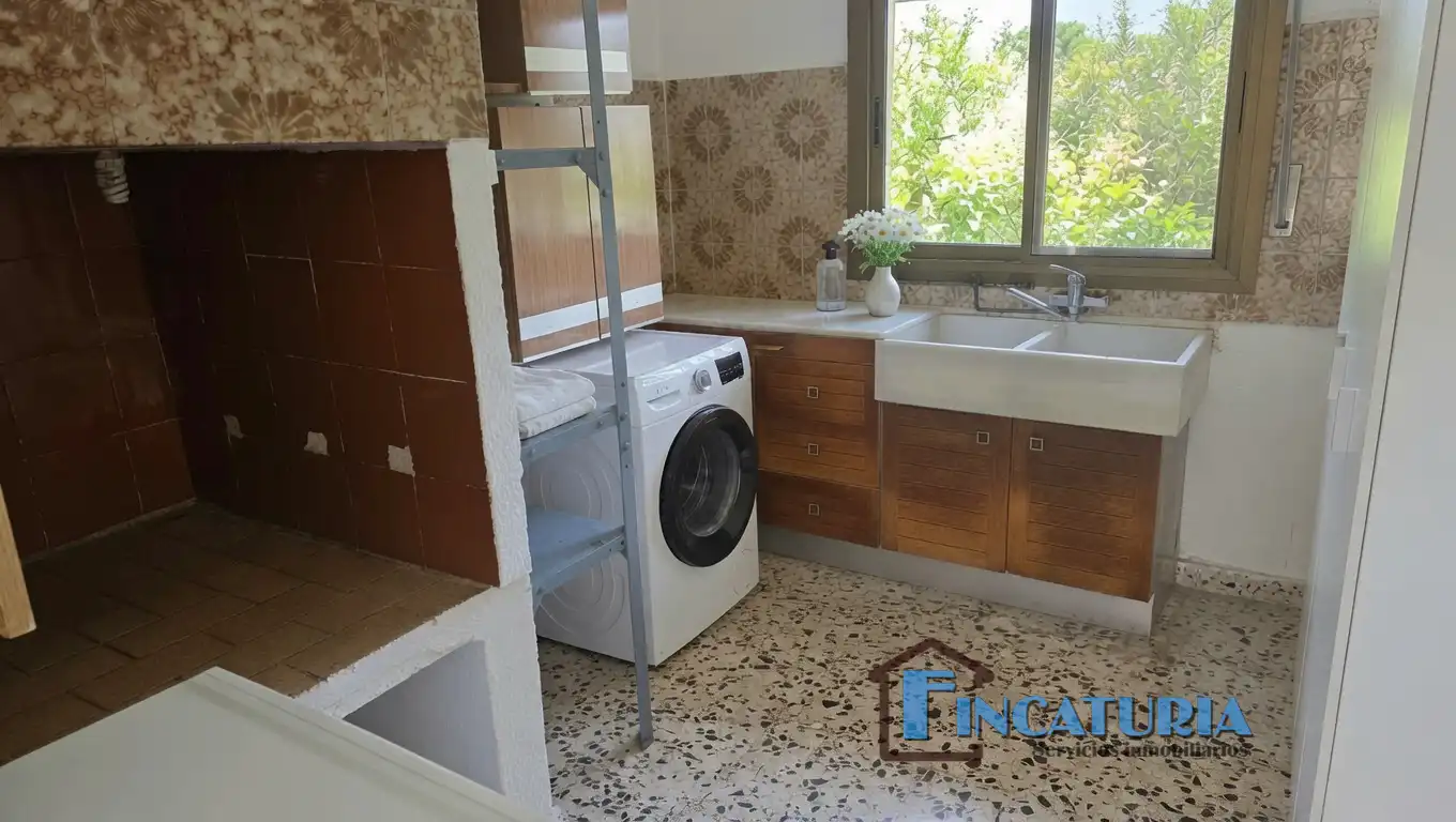 Cuina de Casa o xalet en venda en Vilamarxant amb Aire condicionat, Jardí privat i Terrassa