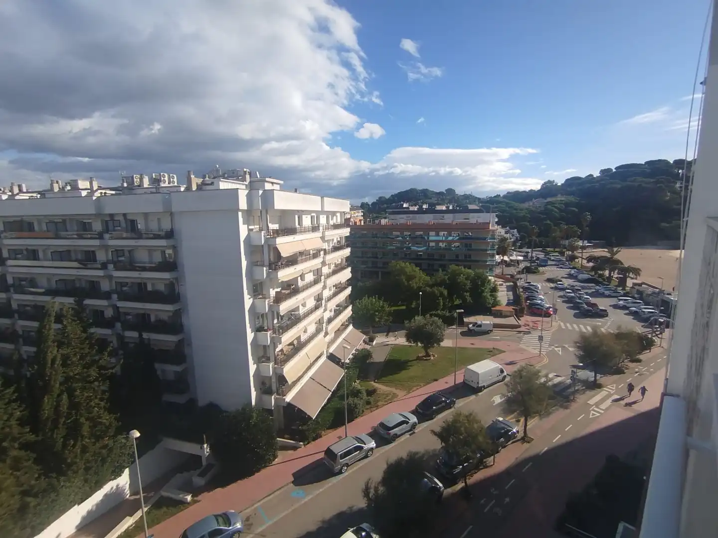 Vista exterior de Piso de alquiler en Lloret de Mar con Calefacción, Terraza y Amueblado