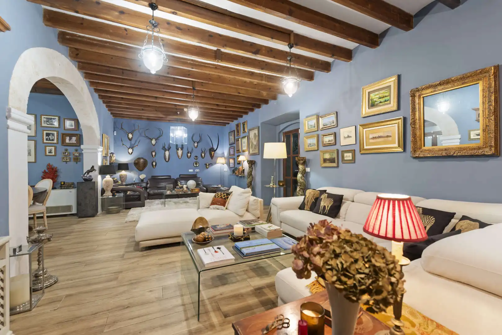 Sala de estar de Casa o chalet en venta en  Palma de Mallorca con Aire acondicionado, Terraza y Amueblado