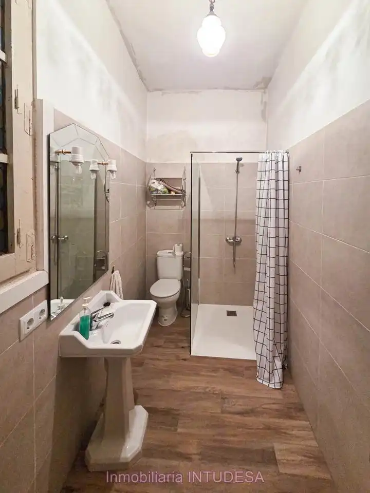 Bathroom of Houses for sale in Fustiñana  with Heating, Terrace and Storage room
