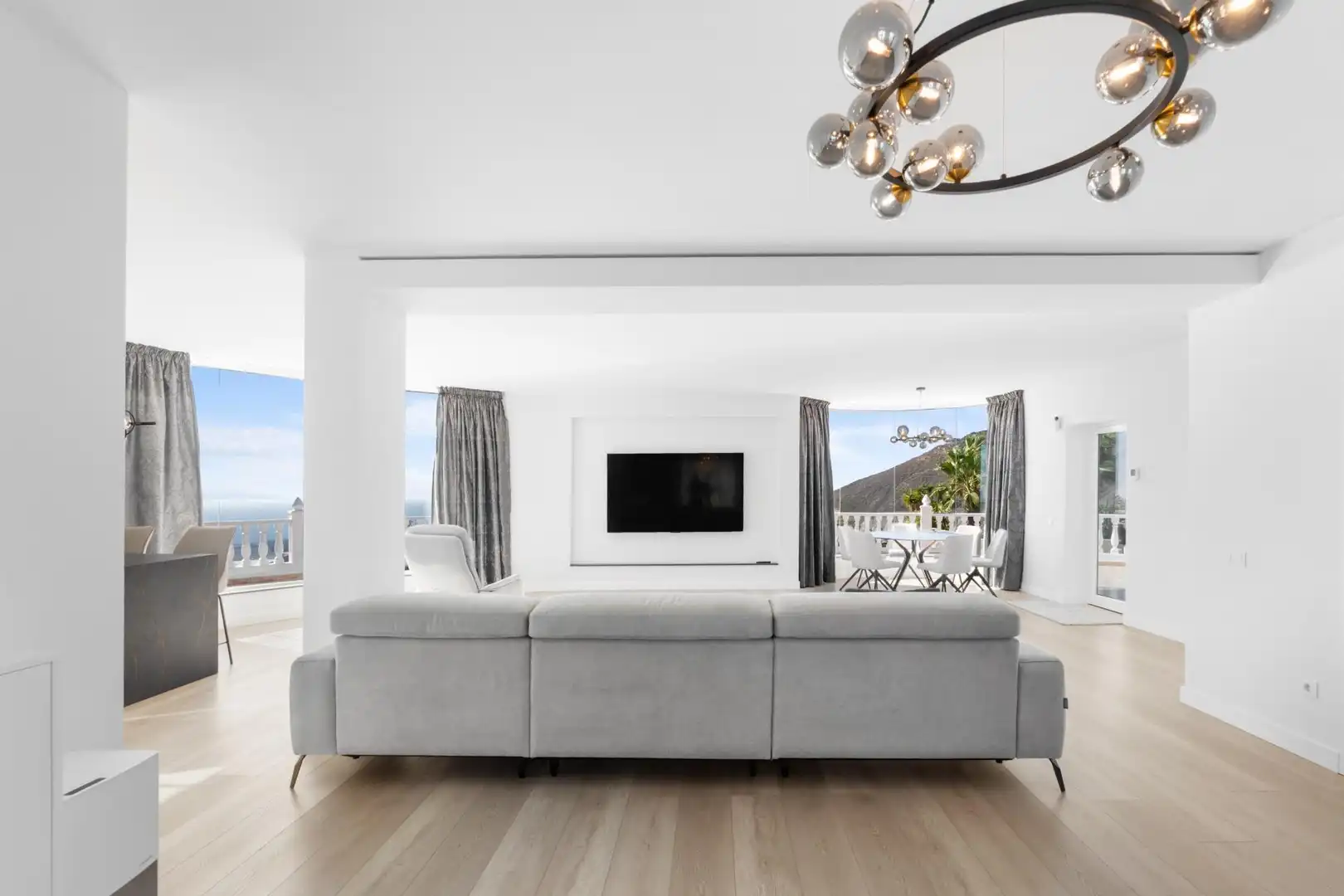 Living room of Houses for sale in San Miguel de Abona  with Air Conditioner, Private garden and Terrace