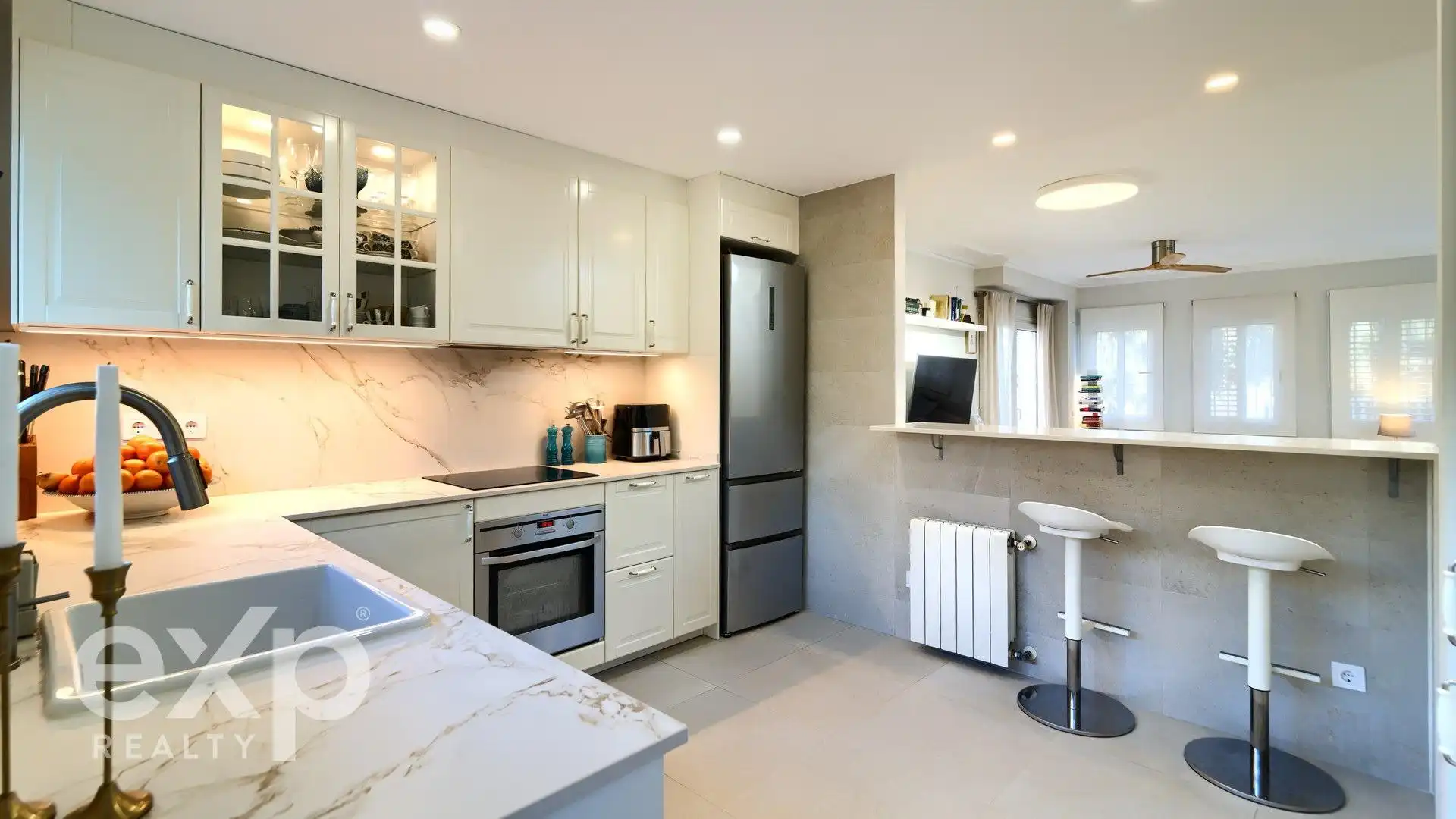 Cocina de Casa o chalet en venta en Godella con Aire acondicionado, Calefacción y Jardín privado