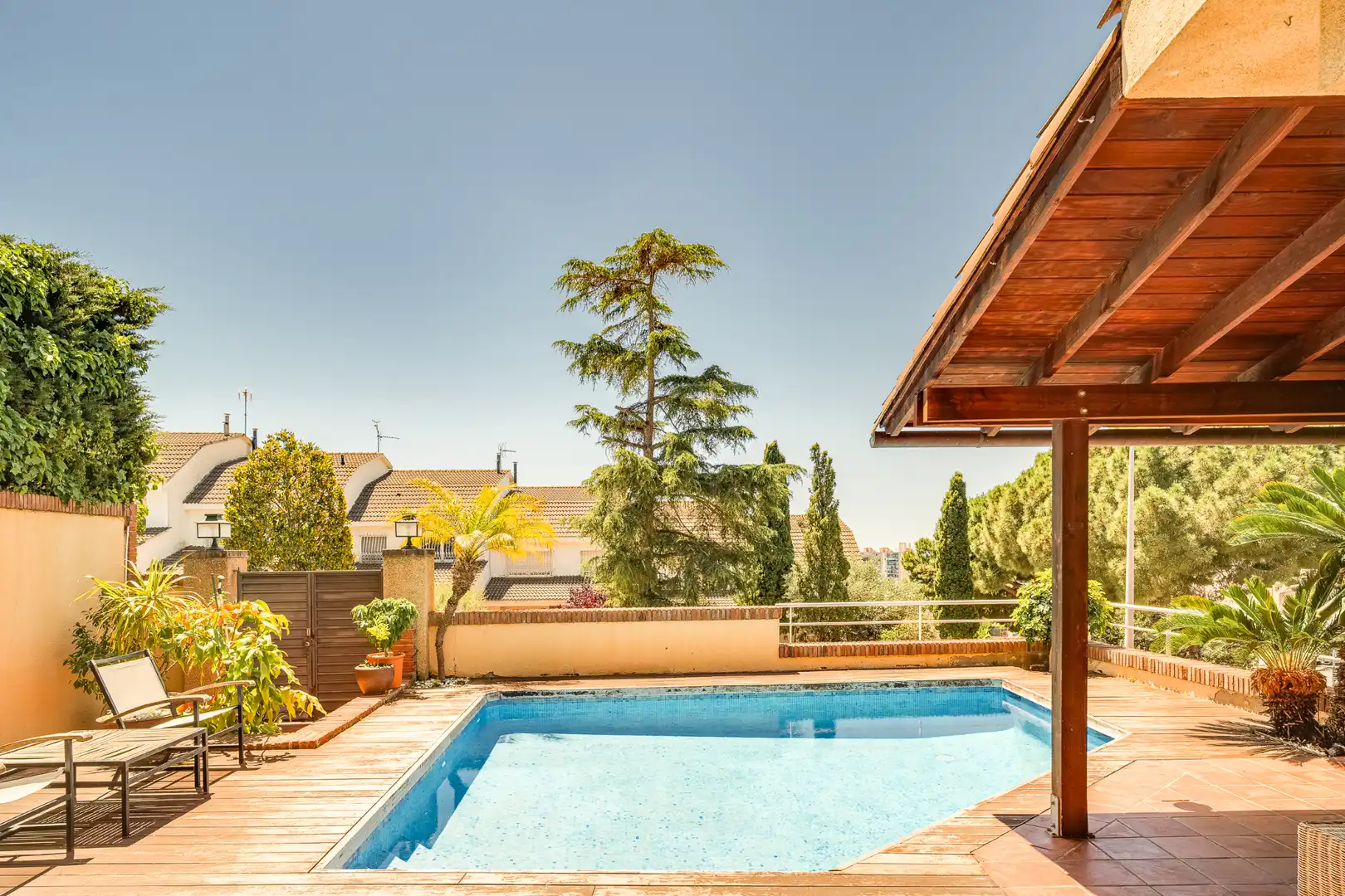 Piscina de Casa adosada en venta en Teià con Aire acondicionado, Calefacción y Jardín privado