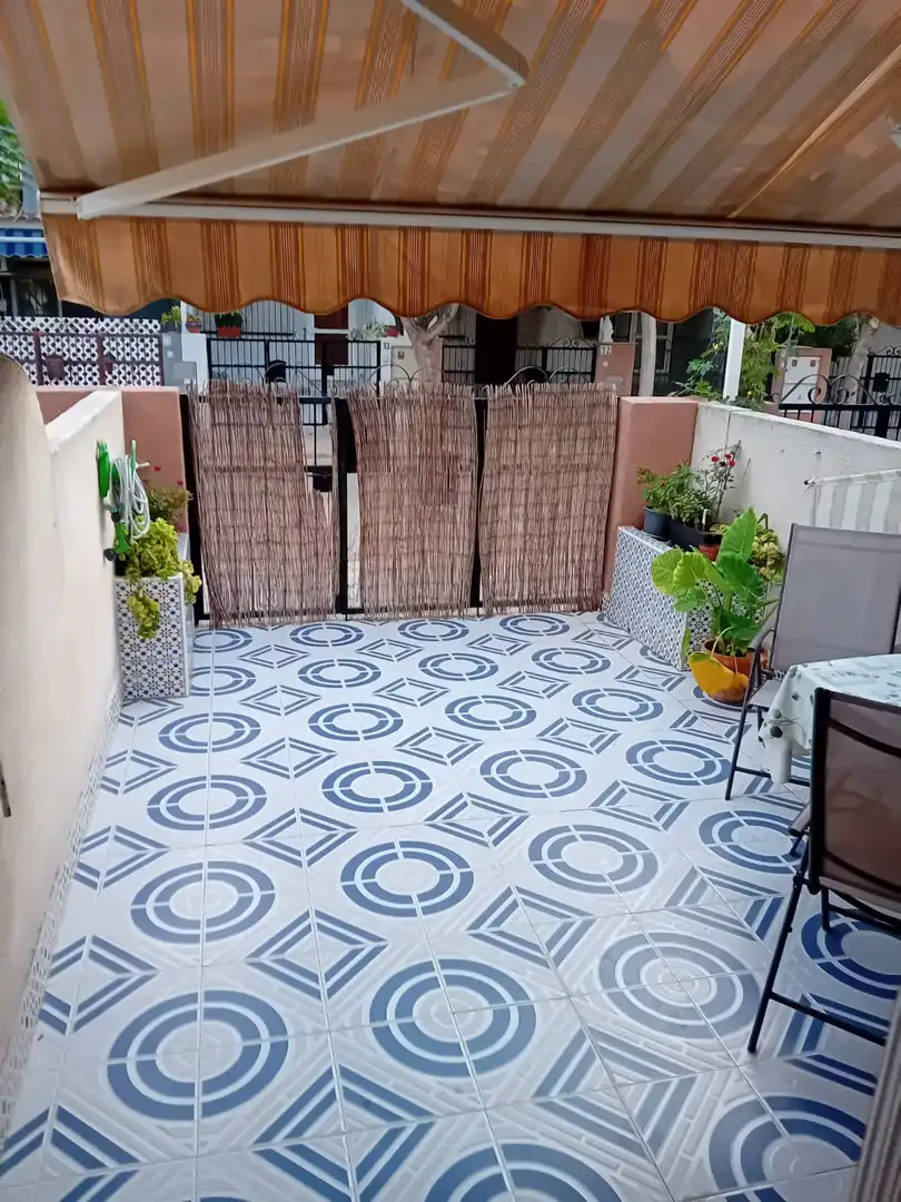 Terraza de Casa adosada en venta en Los Alcázares con Aire acondicionado, Amueblado y Horno
