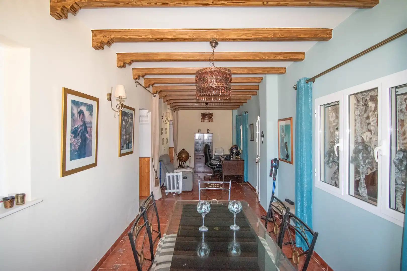 Dining room of Houses for sale in Chiclana de la Frontera