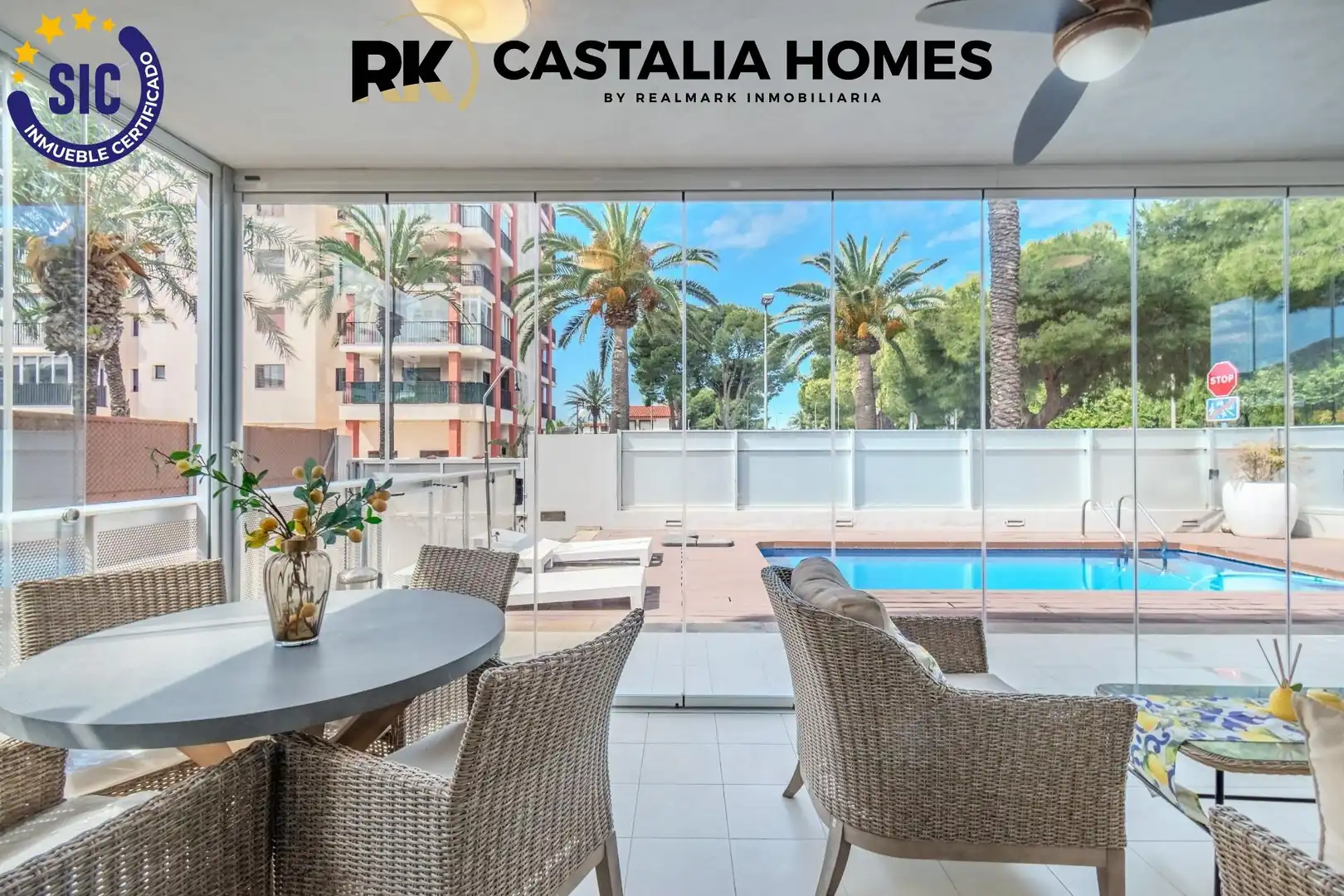 Terrassa de Casa o xalet en venda en Benicasim / Benicàssim amb Aire condicionat, Calefacció i Jardí privat