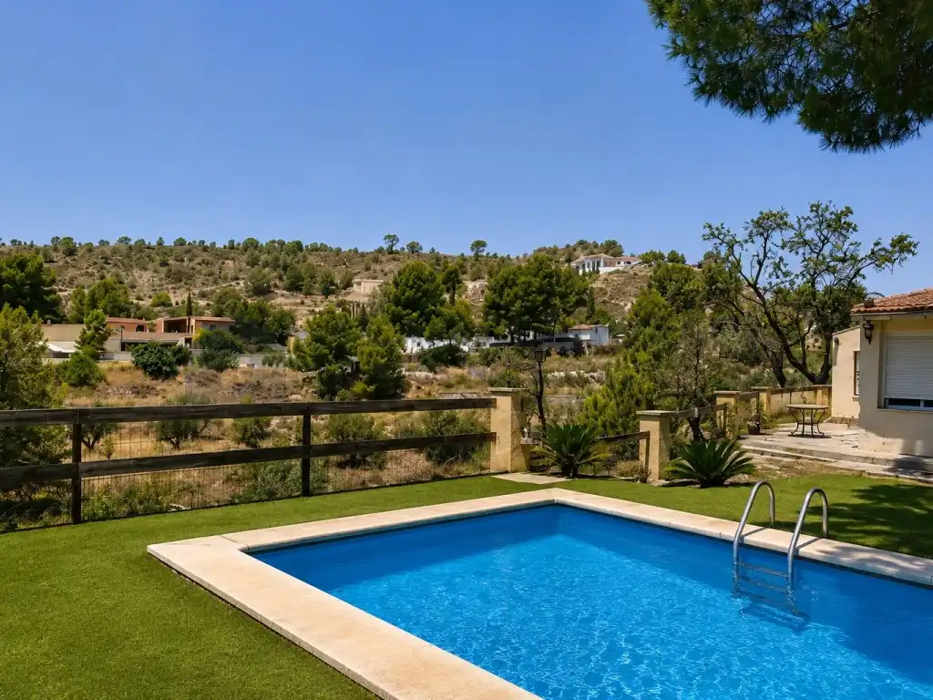Schwimmbecken von Country house zum Verkauf in Petrer